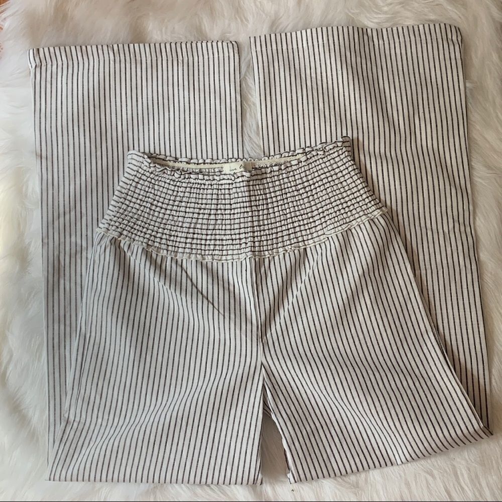 Love Tree wide shirred waistband striped pants - L - Picture 12 of 15